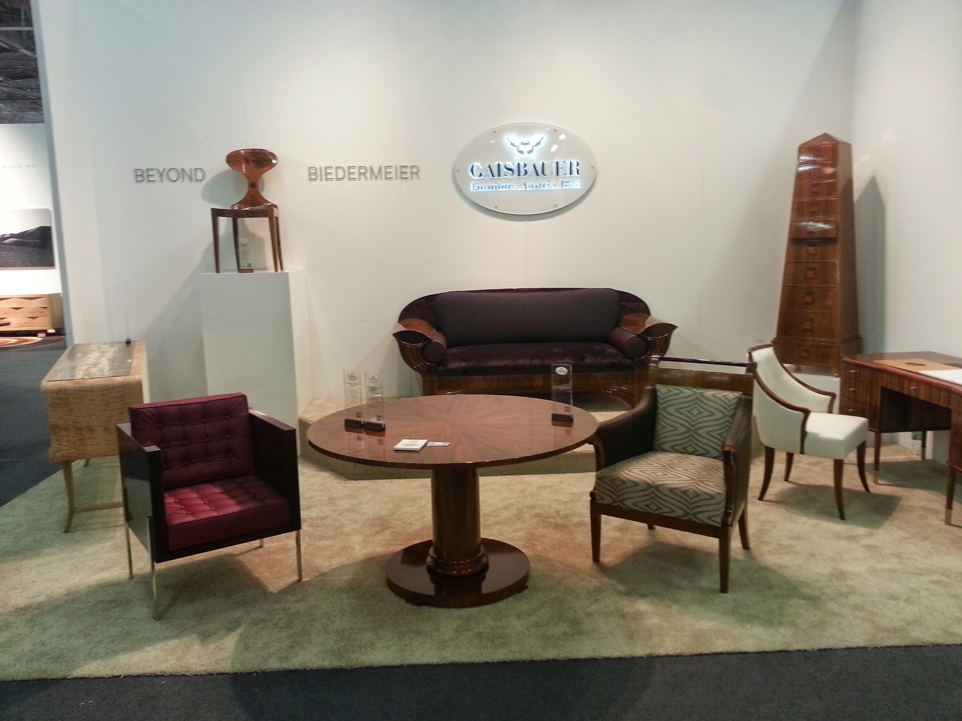Front of Gaisbauer booth at AD2015